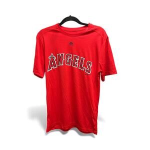 Majestic MLB LA Angels Evolution Cool Base Shirt Small